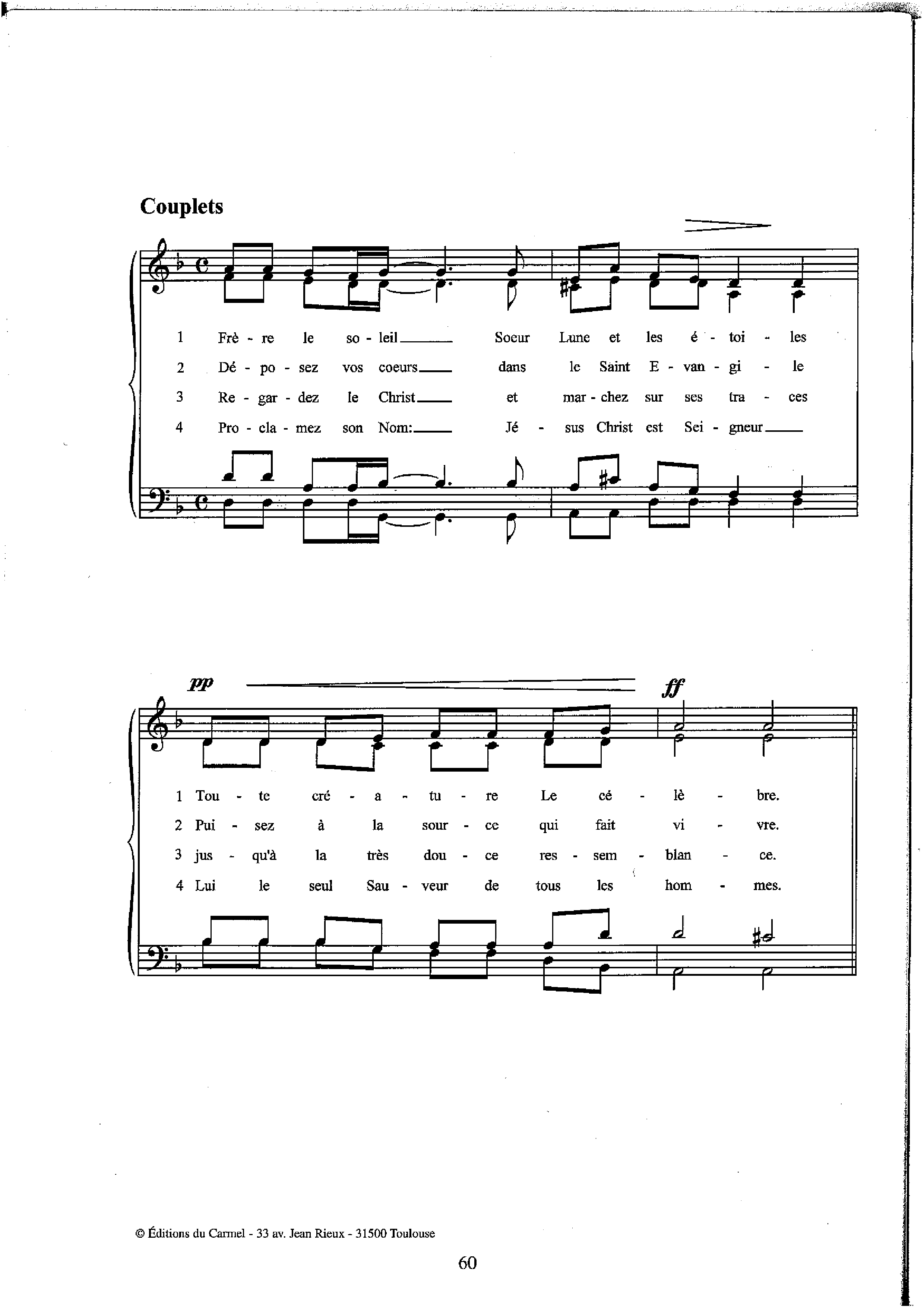 Page 2 de Portez la louange