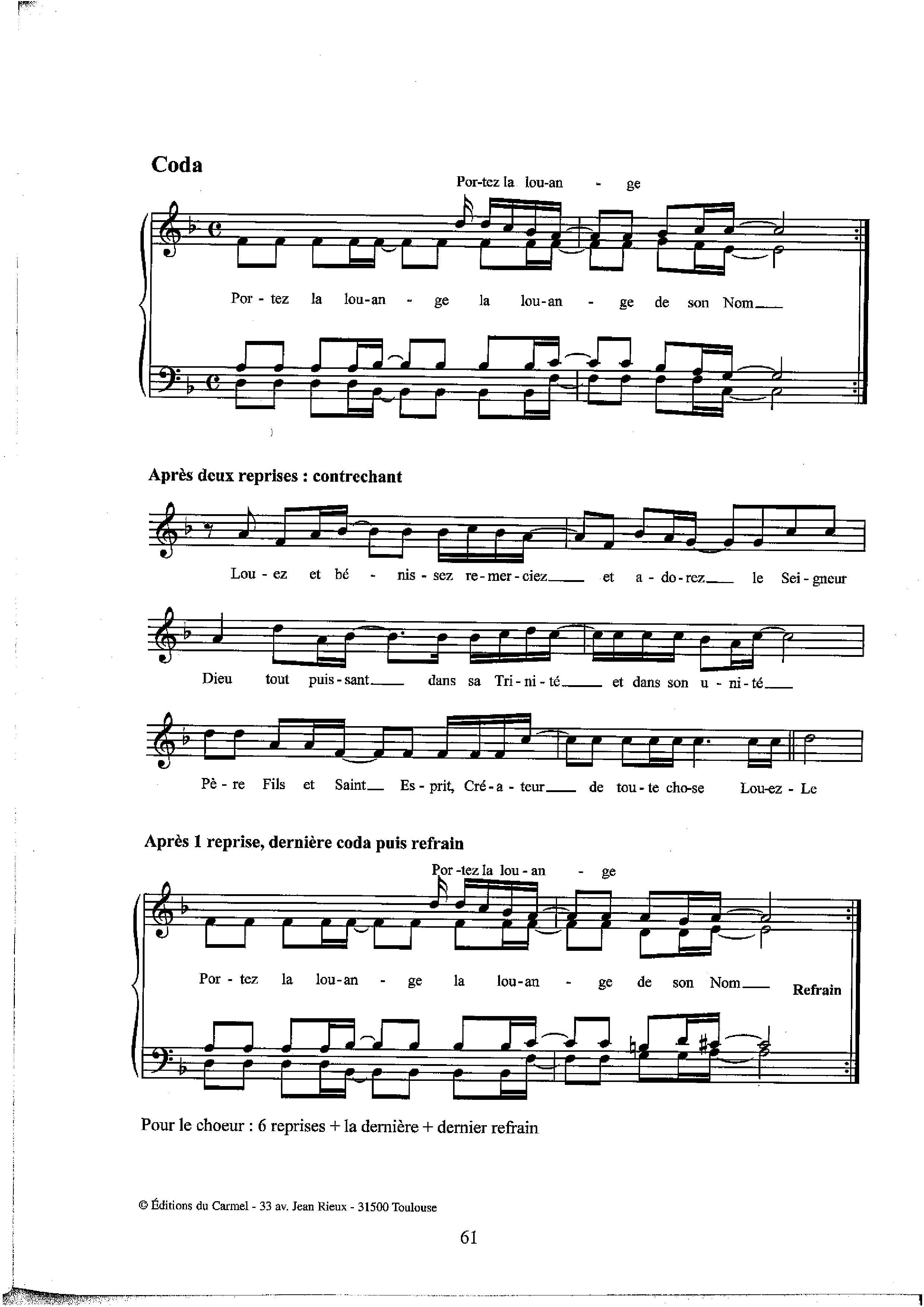 Page 3 de Portez la louange