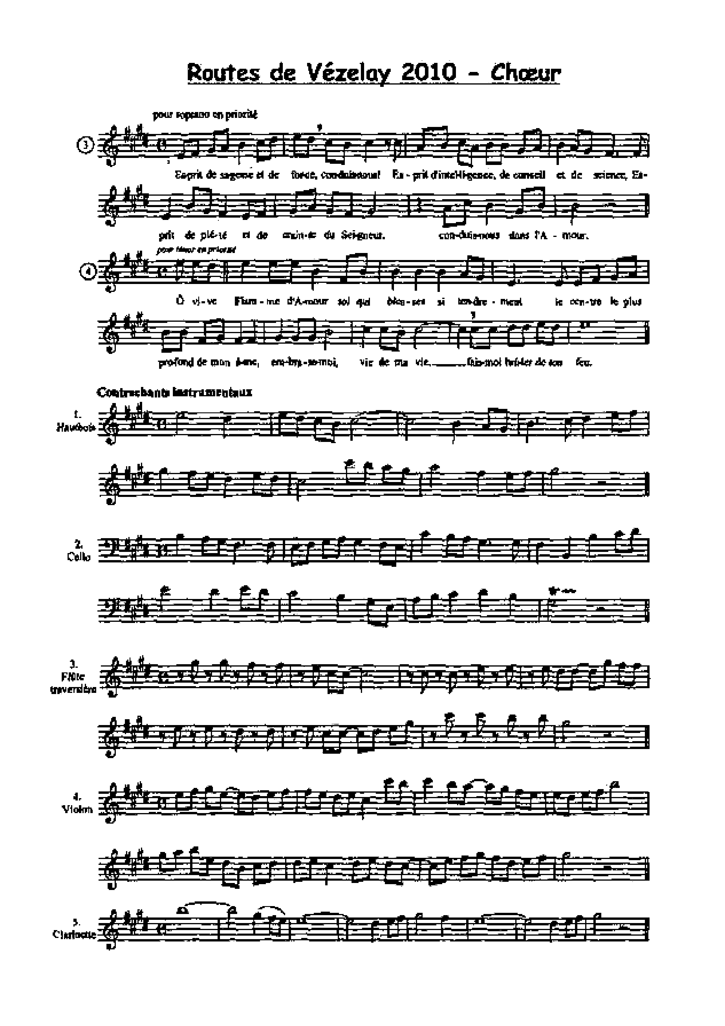 Page 2 de Puisque l'Esprit est votre vie