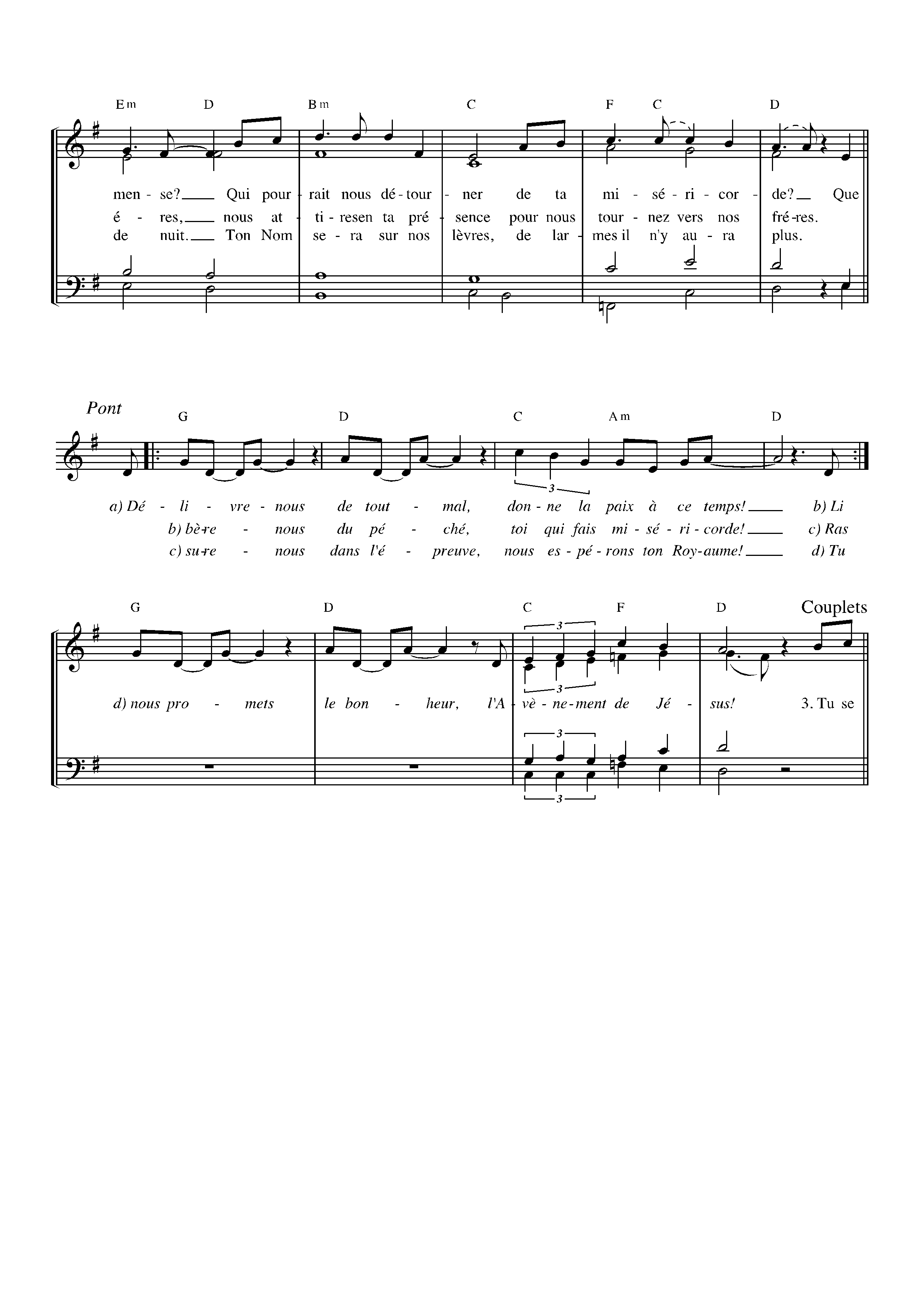 Page 2 de Que vienne ton règne