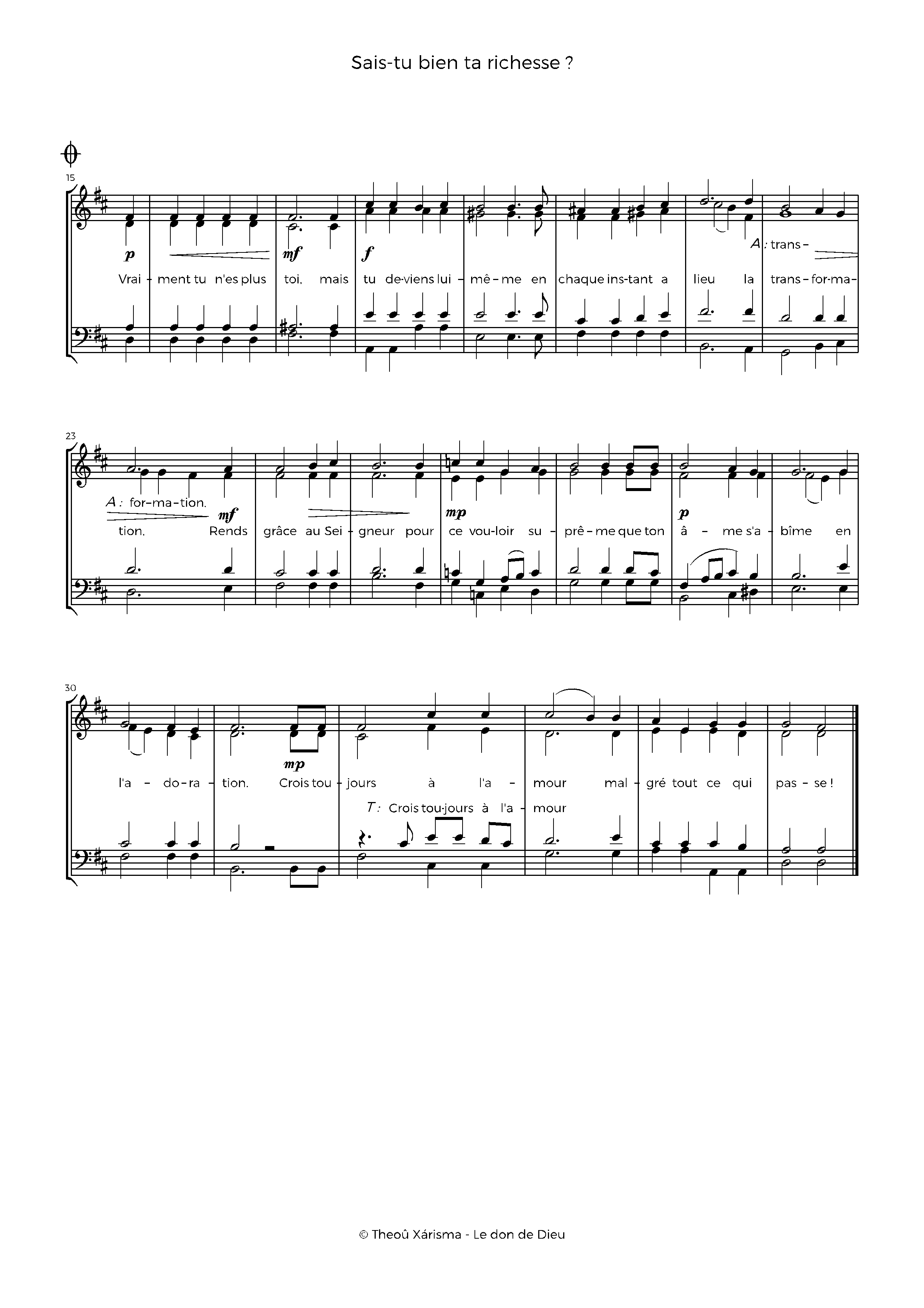 Page 2 de Sais-tu bien ta richesse