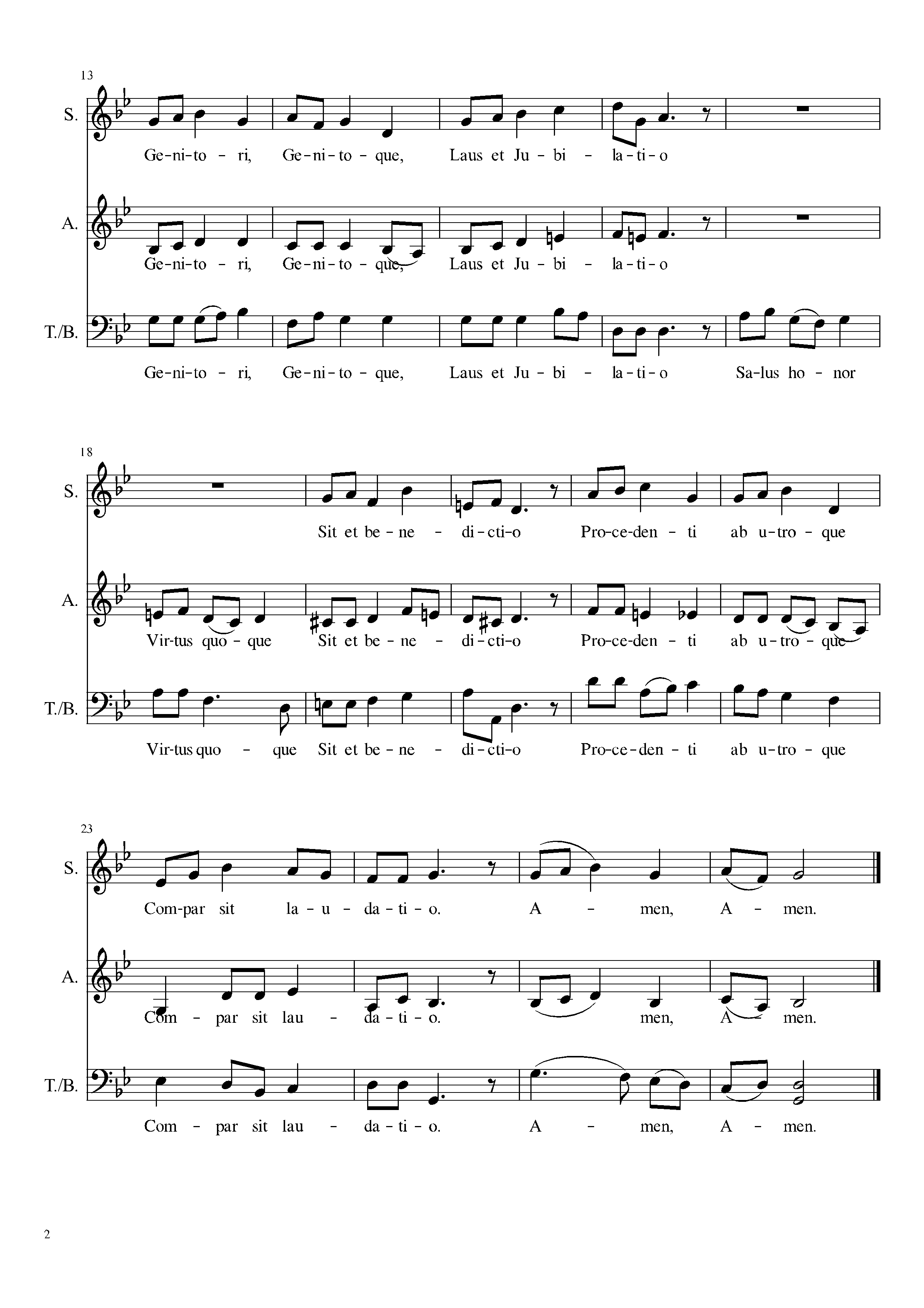 Page 2 de Tantum Ergo (1931)