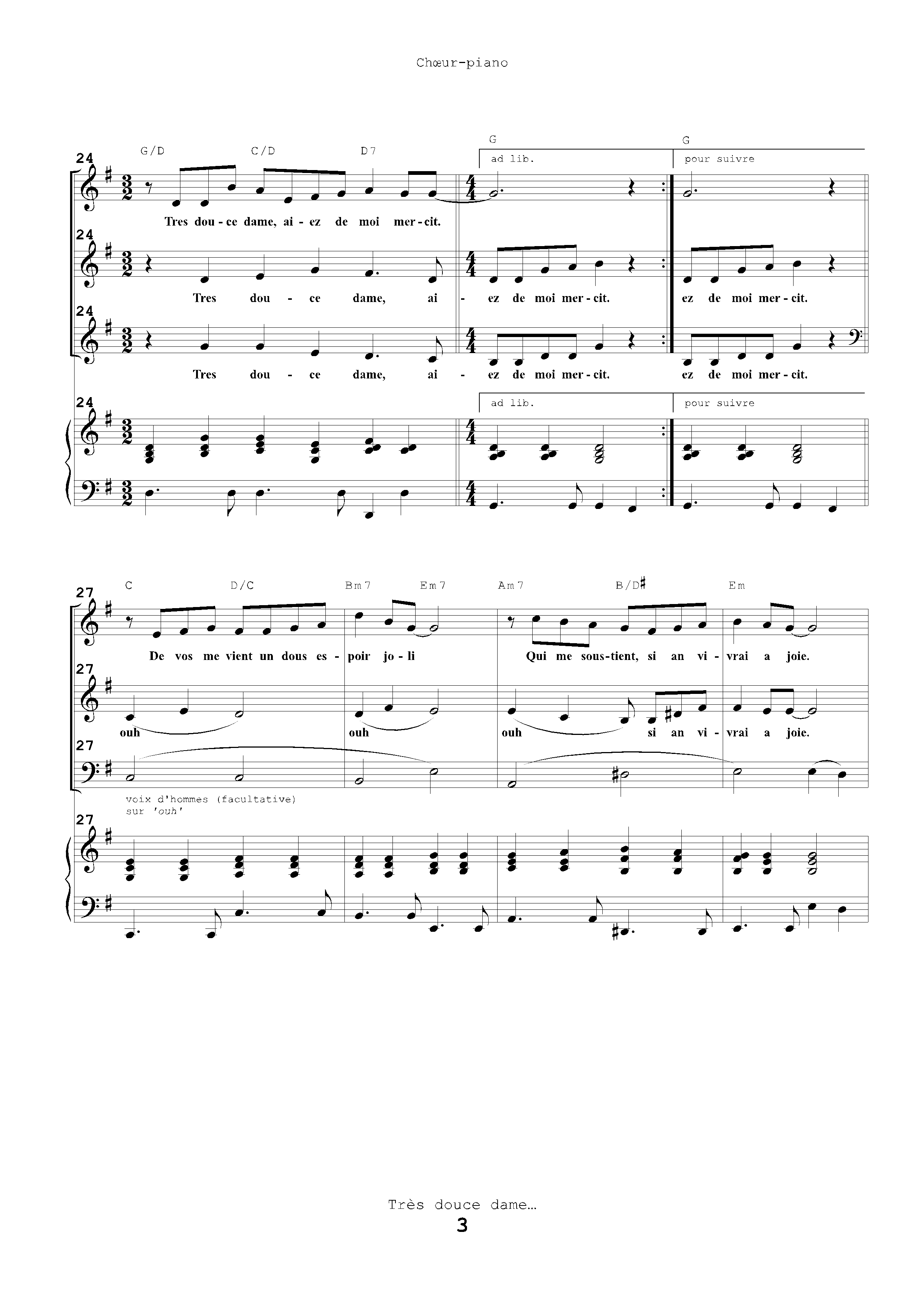 Page 3 de Très douce Dame