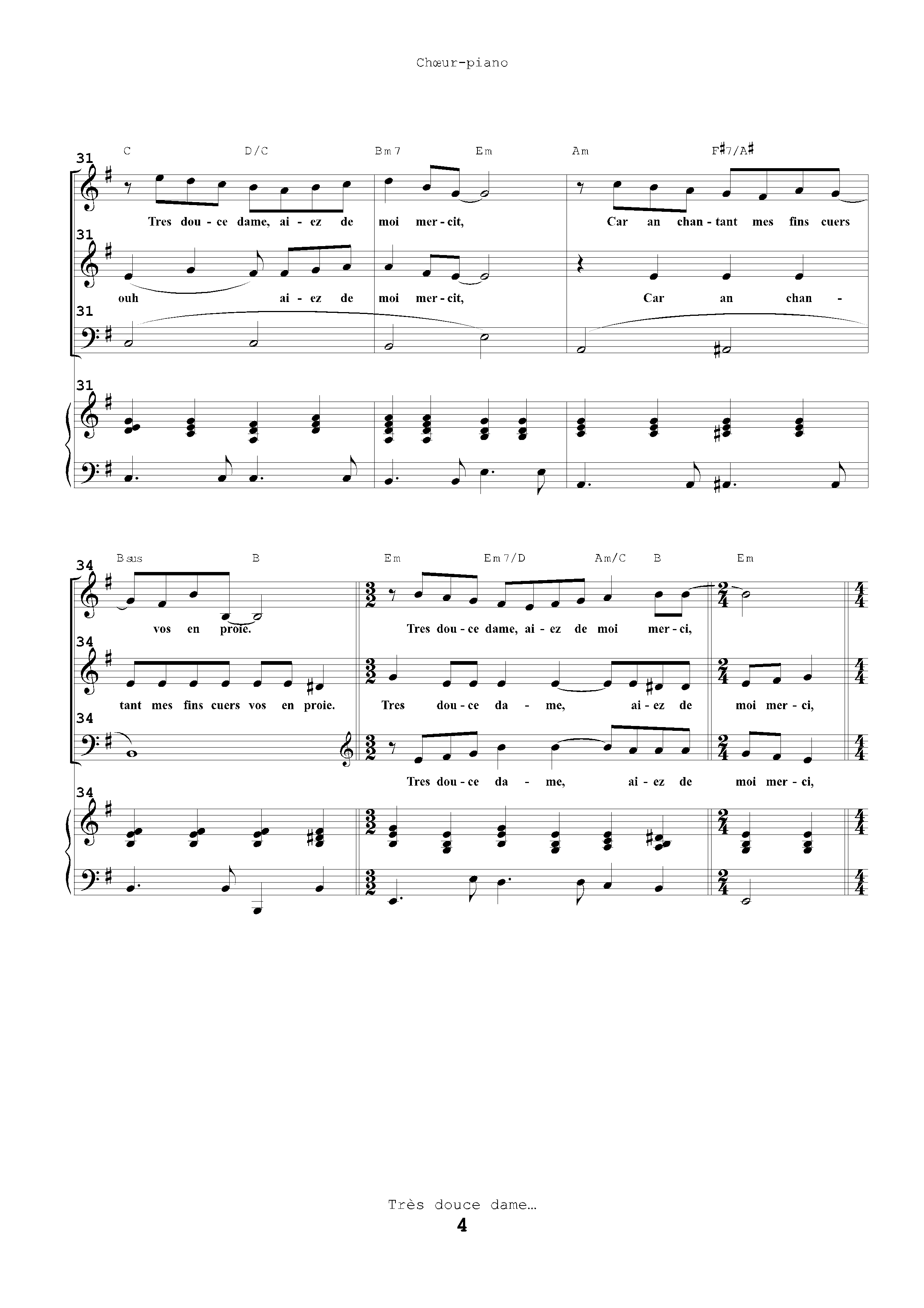 Page 4 de Très douce Dame