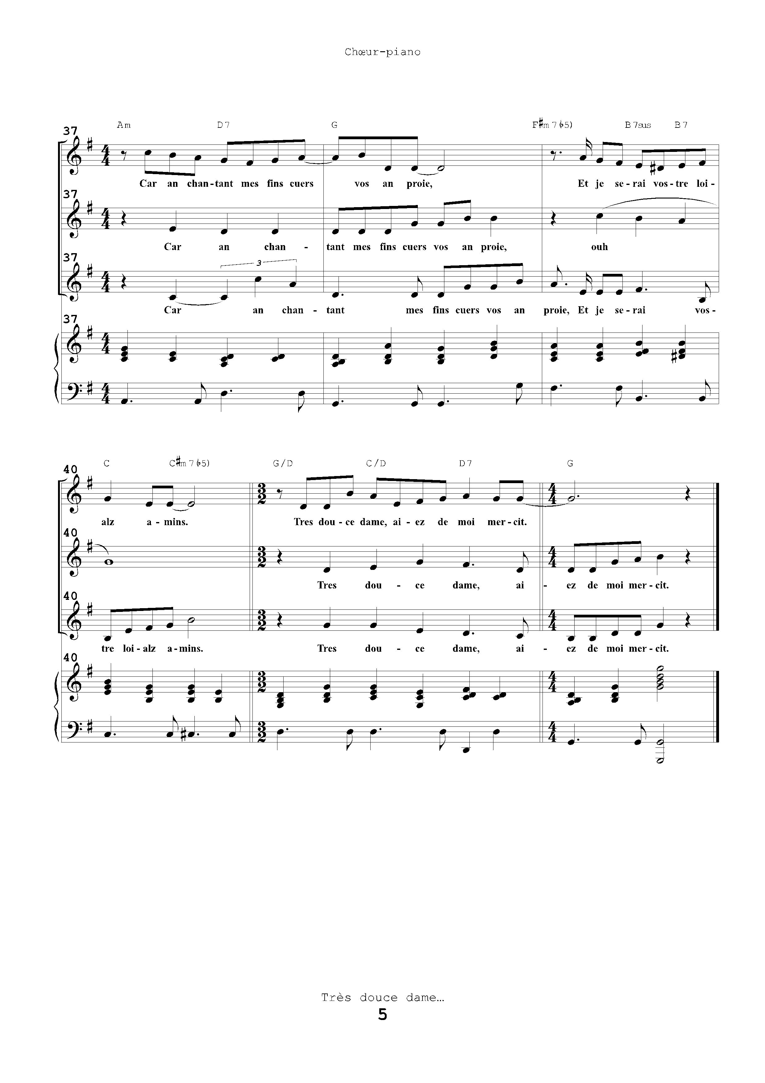 Page 5 de Très douce Dame