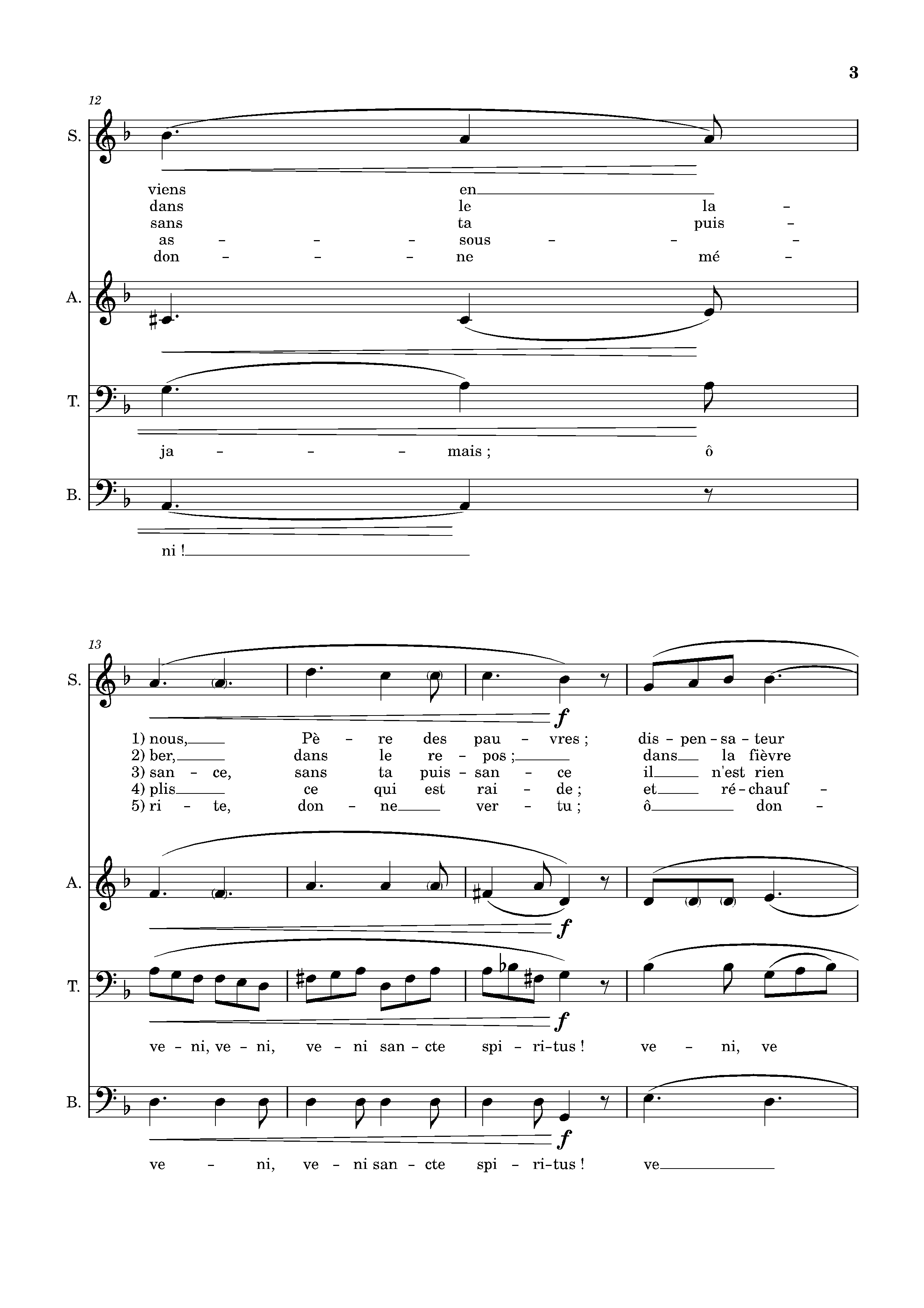Page 3 de Veni Sancte Spiritus