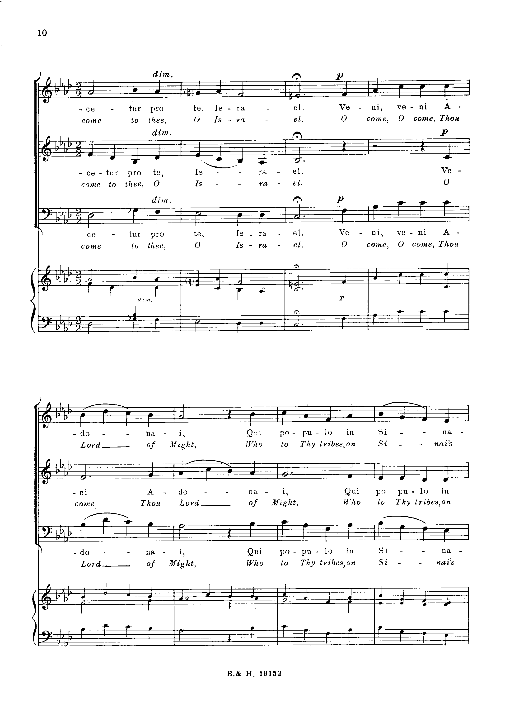 Page 10 de Veni, veni Emmanuel