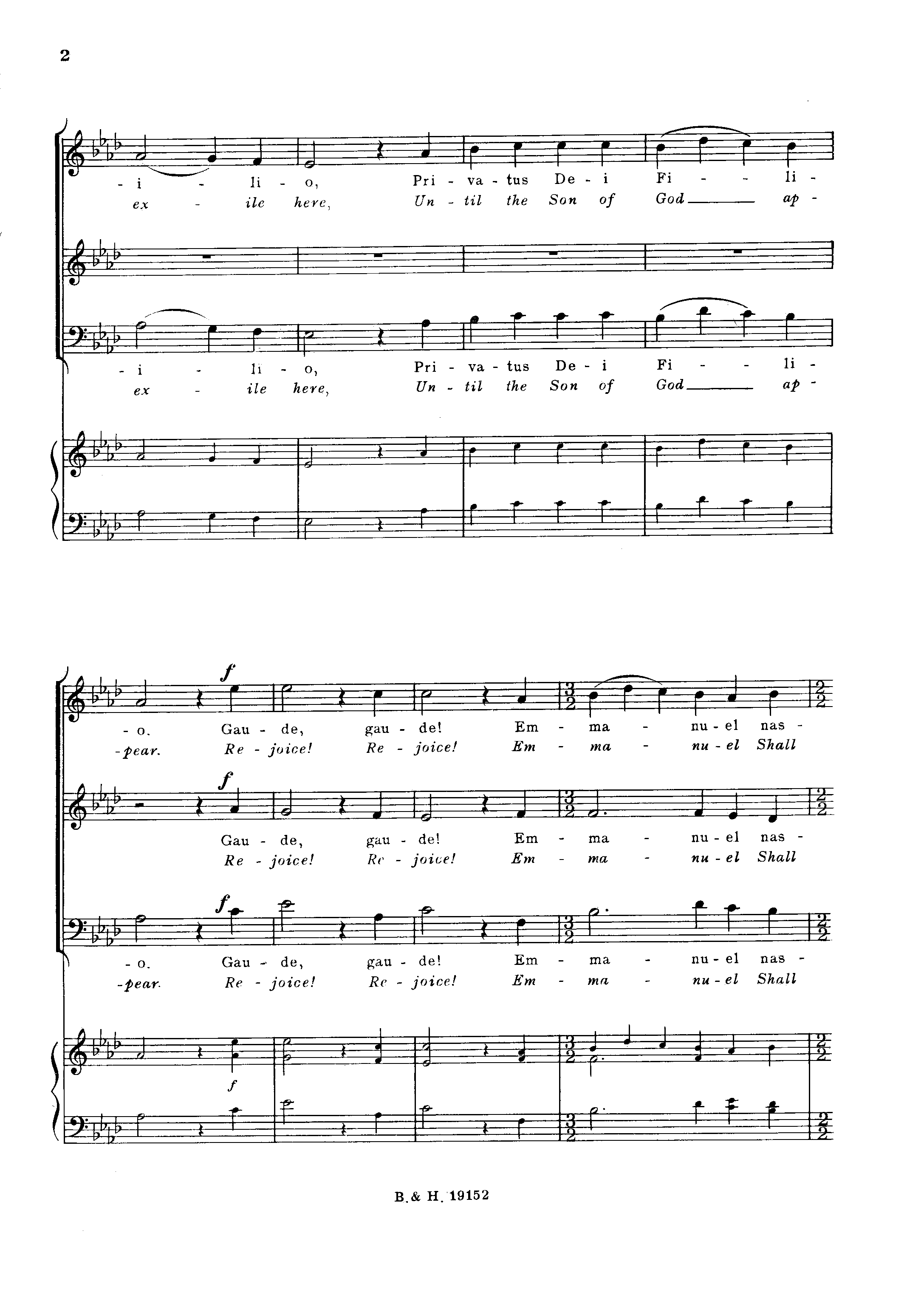 Page 2 de Veni, veni Emmanuel