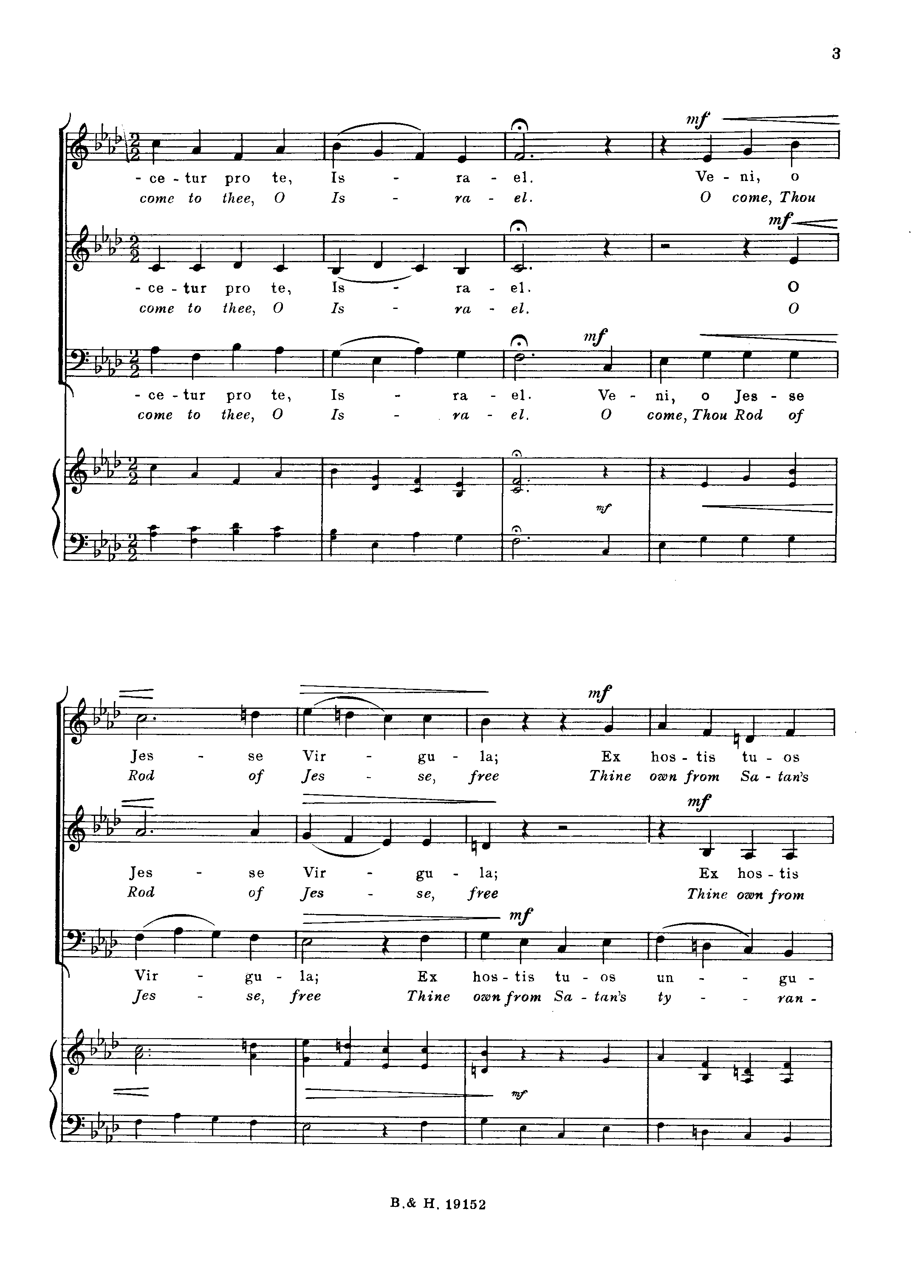 Page 3 de Veni, veni Emmanuel