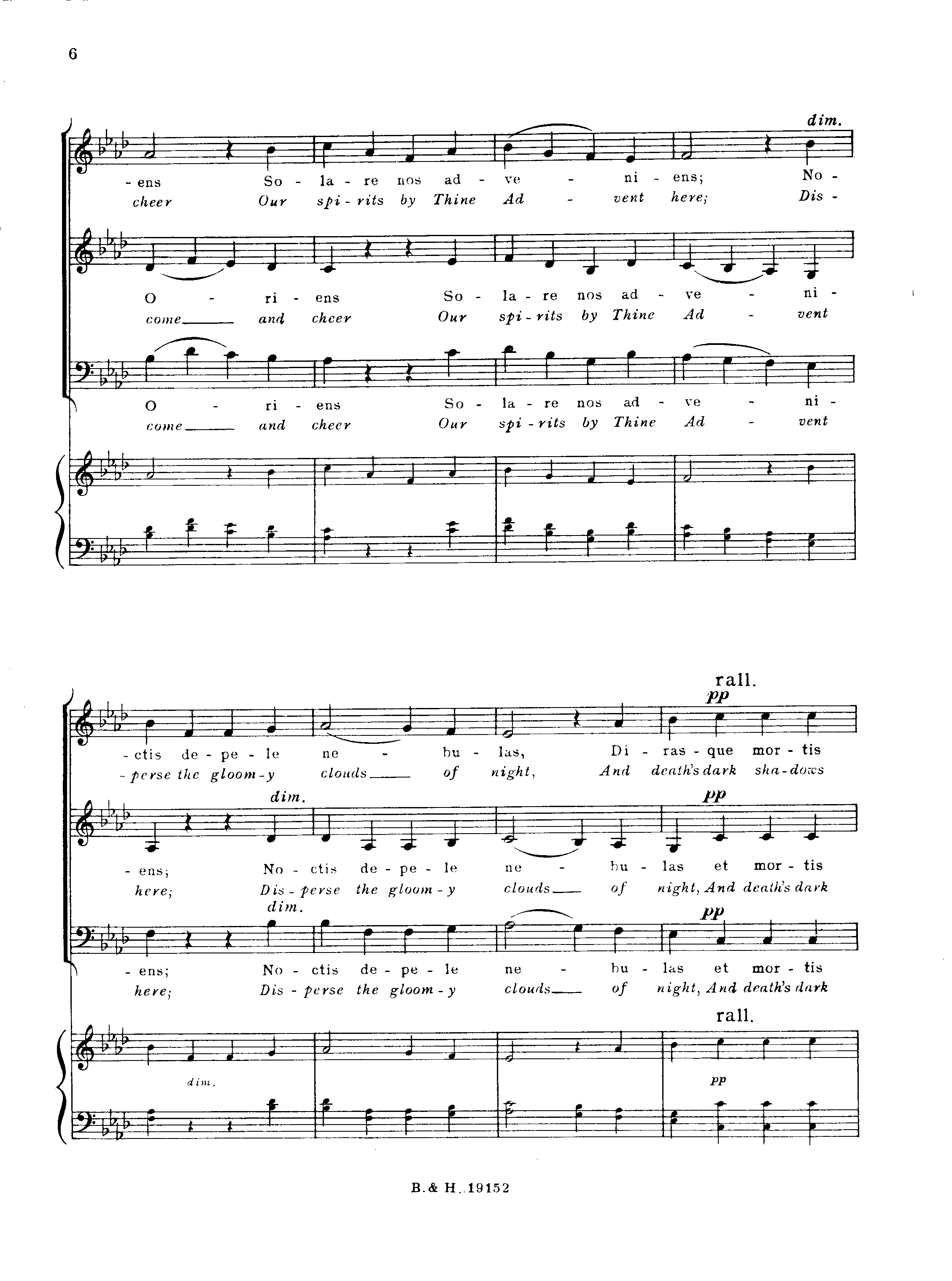 Page 6 de Veni, veni Emmanuel