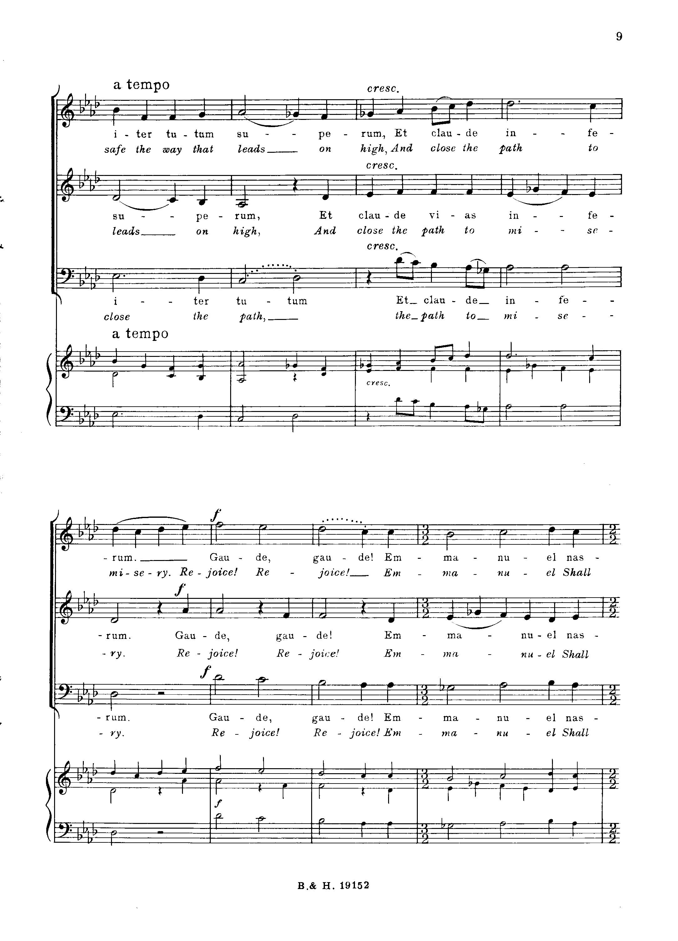 Page 9 de Veni, veni Emmanuel