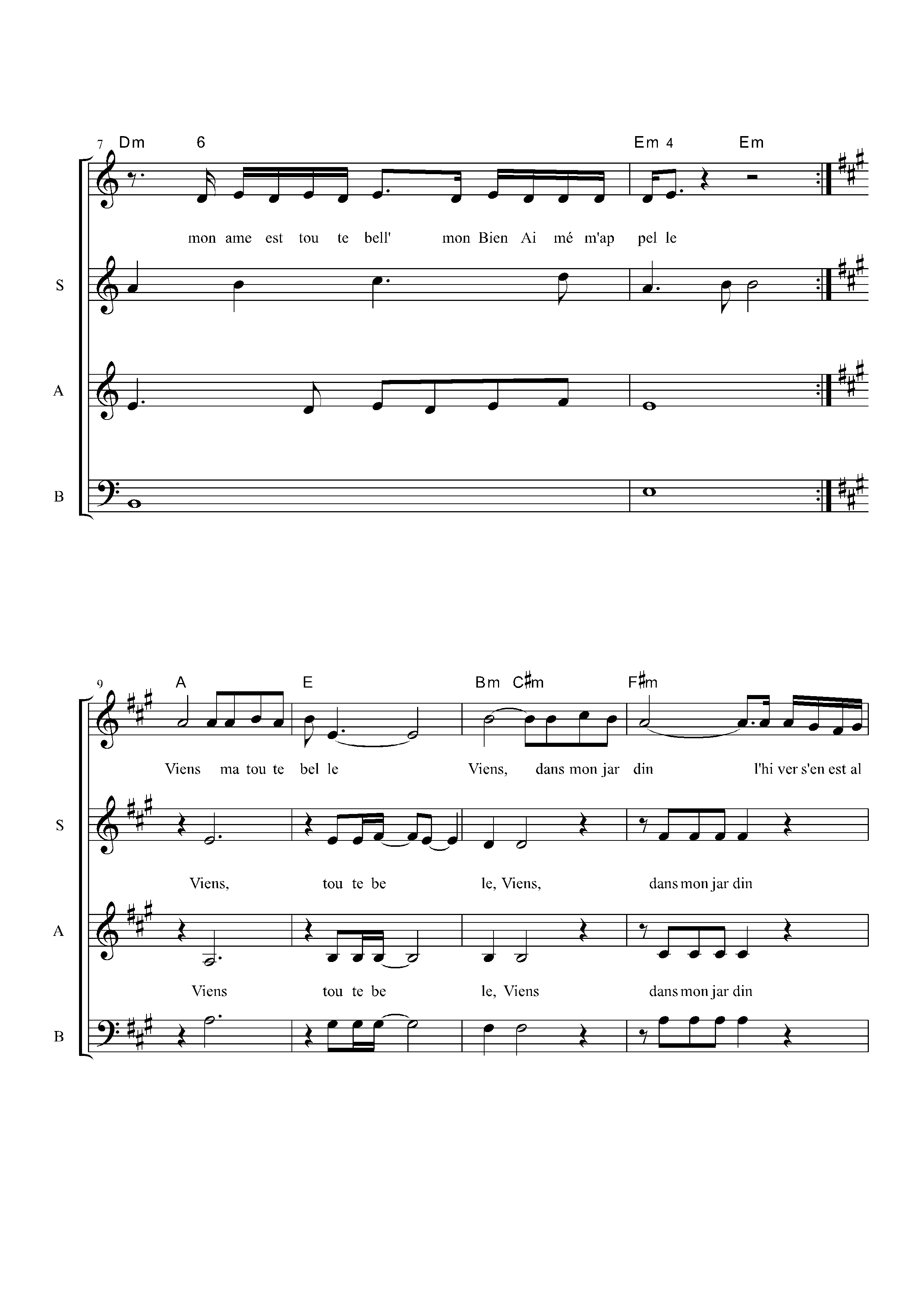 Page 2 de Viens ma toute belle