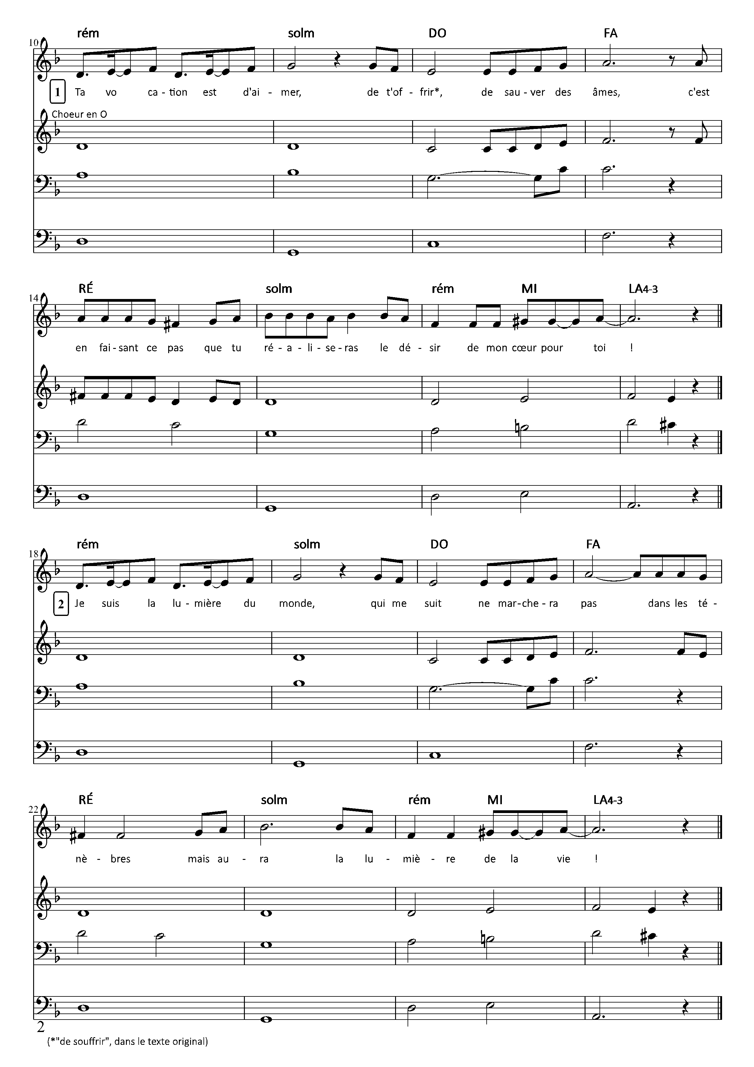 Page 2 de Viens, sois ma lumière !